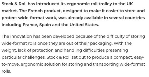 Stock & Roll sur le site digitalprintermag