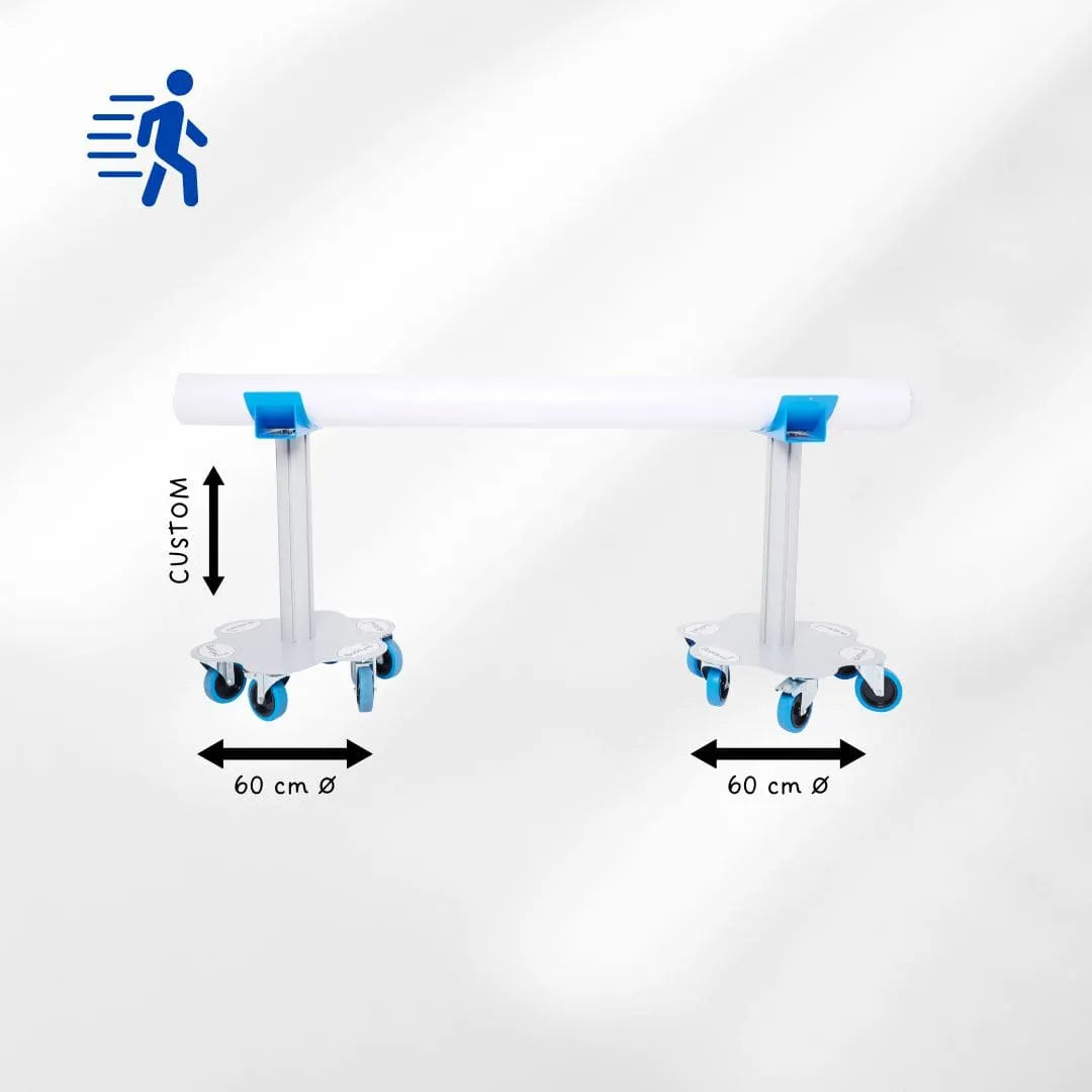 Buddy Roll - Transportgestell 1 bis 6 Rollen sehr großes Format