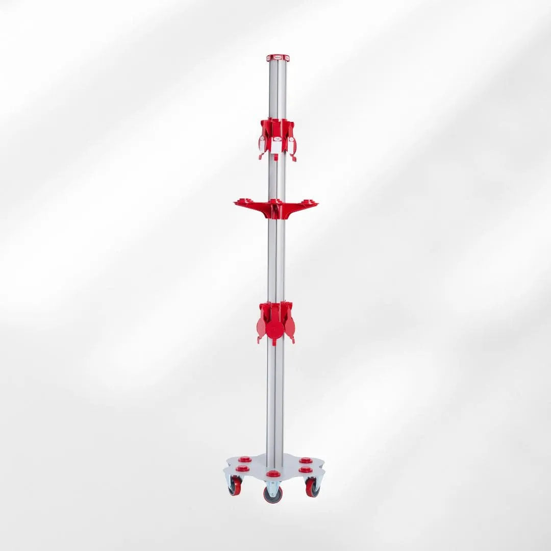 Podium - Fixed and rotative storage cart 12-18 rolls