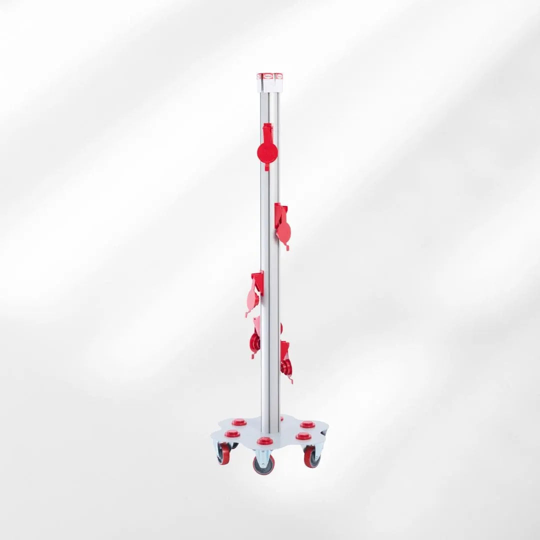 Podium - Fixed and rotative storage cart 6-12 rolls