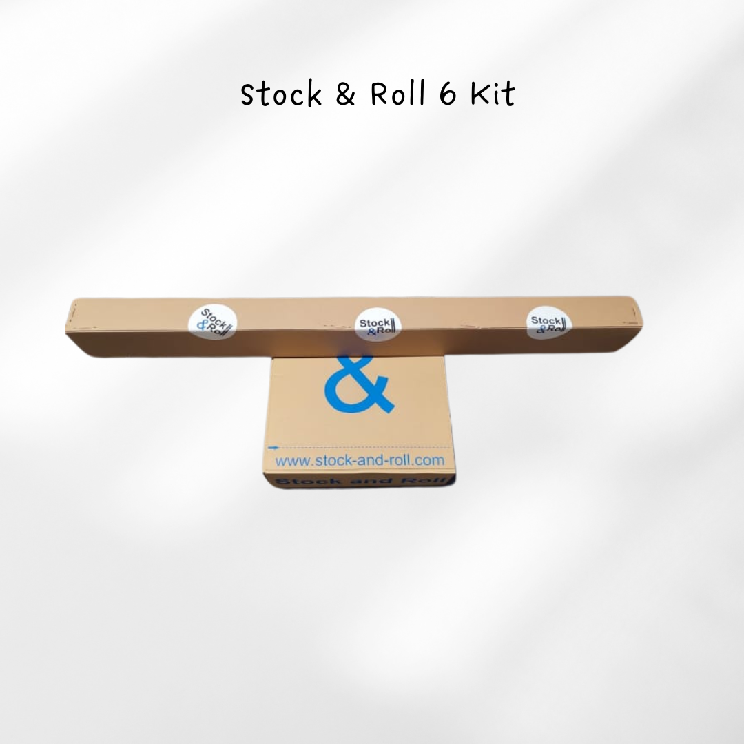 Stock & Roll - Chariot de stockage 6 à 12 bobines grand format