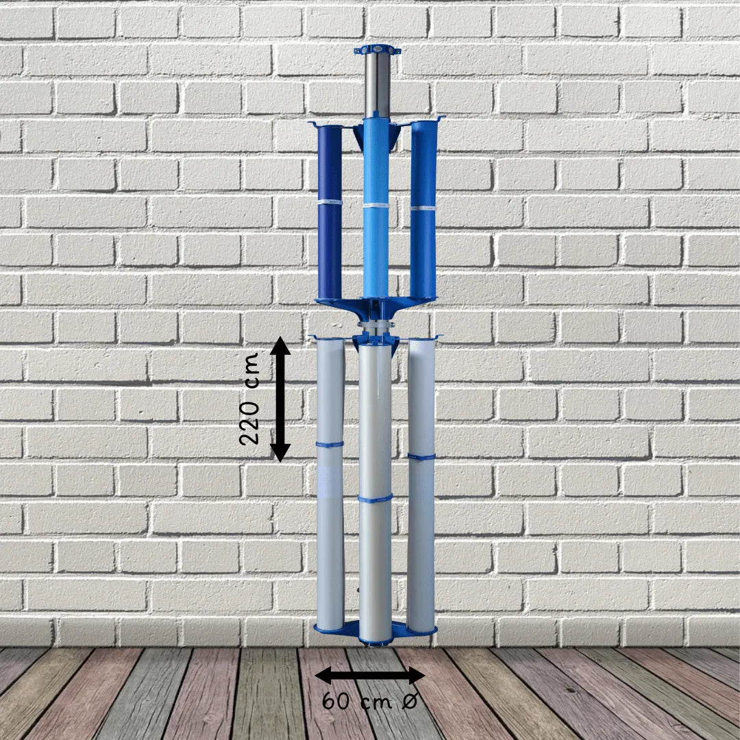 Wally-Up - Wall-mounted storage 3 to 9 large-format rolls