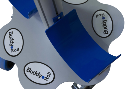 Buddy Roll - Chariot de stockage 1 à 6 bobines très grand format