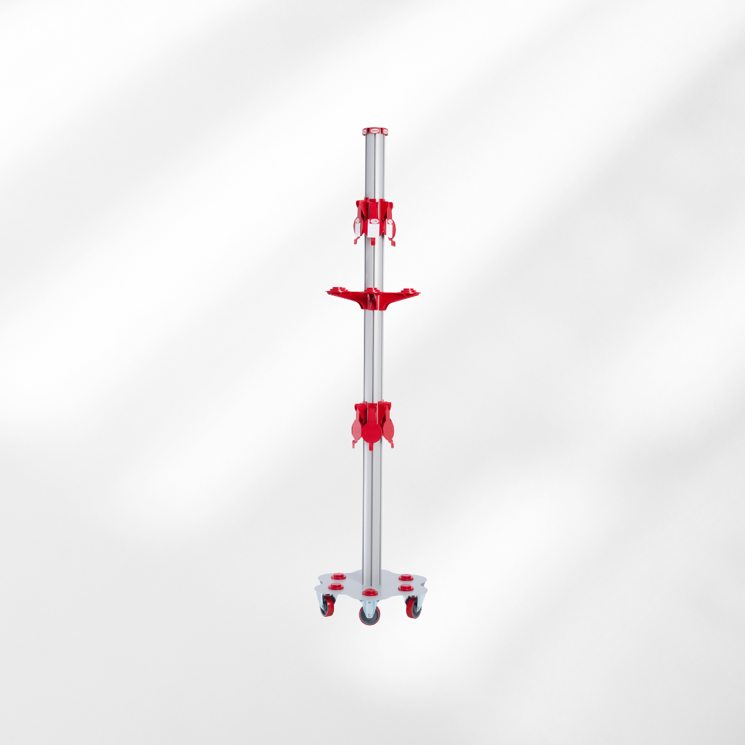 Podium - Fixed and rotative storage cart (12-18 rolls)
