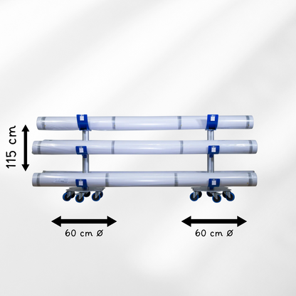 Buddy Roll  - Rack de transport 1 à 6 bobines très grand format