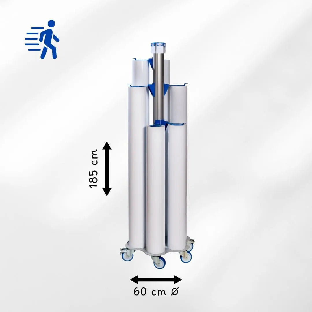 Stock & Roll - Transportwagen für 6 bis 12 Spulen